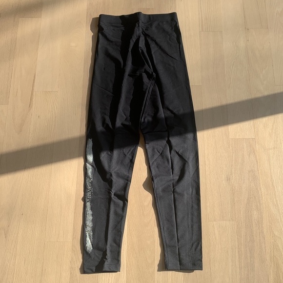 NEW MAX MARA  Black Signature Hosiery Leggings size S - Picture 4 of 7